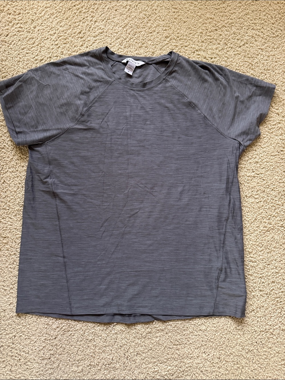Athleta Lightweight Gray Top
